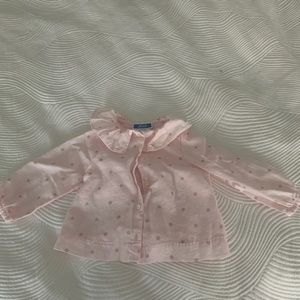 Jacadi Baby Girl Blouse Size 6 Months